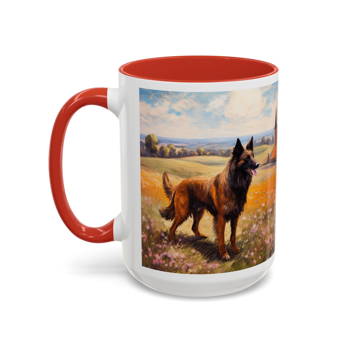 Belgian Tervuren - Artisan Ceramic Accent Coffee Mug