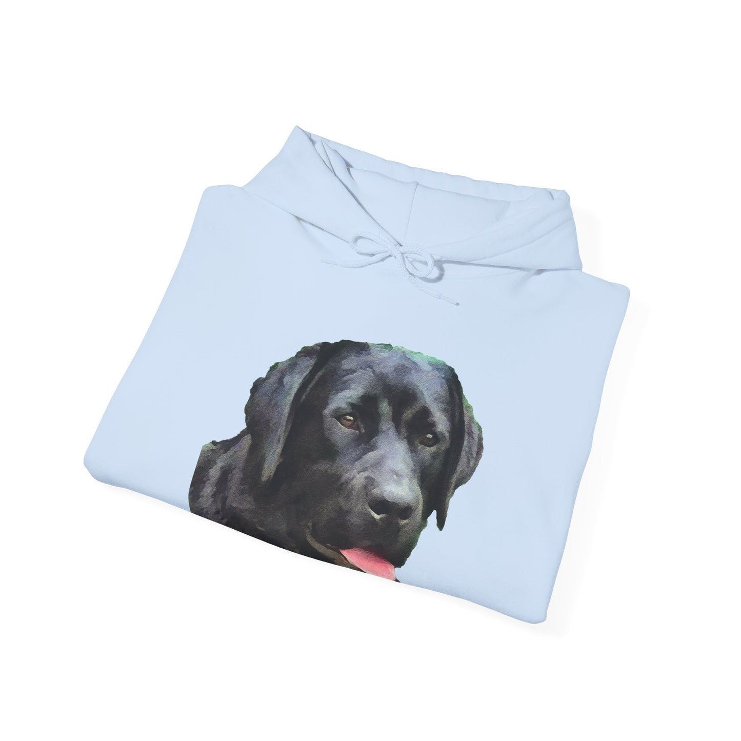 Labrador Retriever 'Rizzo' Unisex 50/50 Hoodie