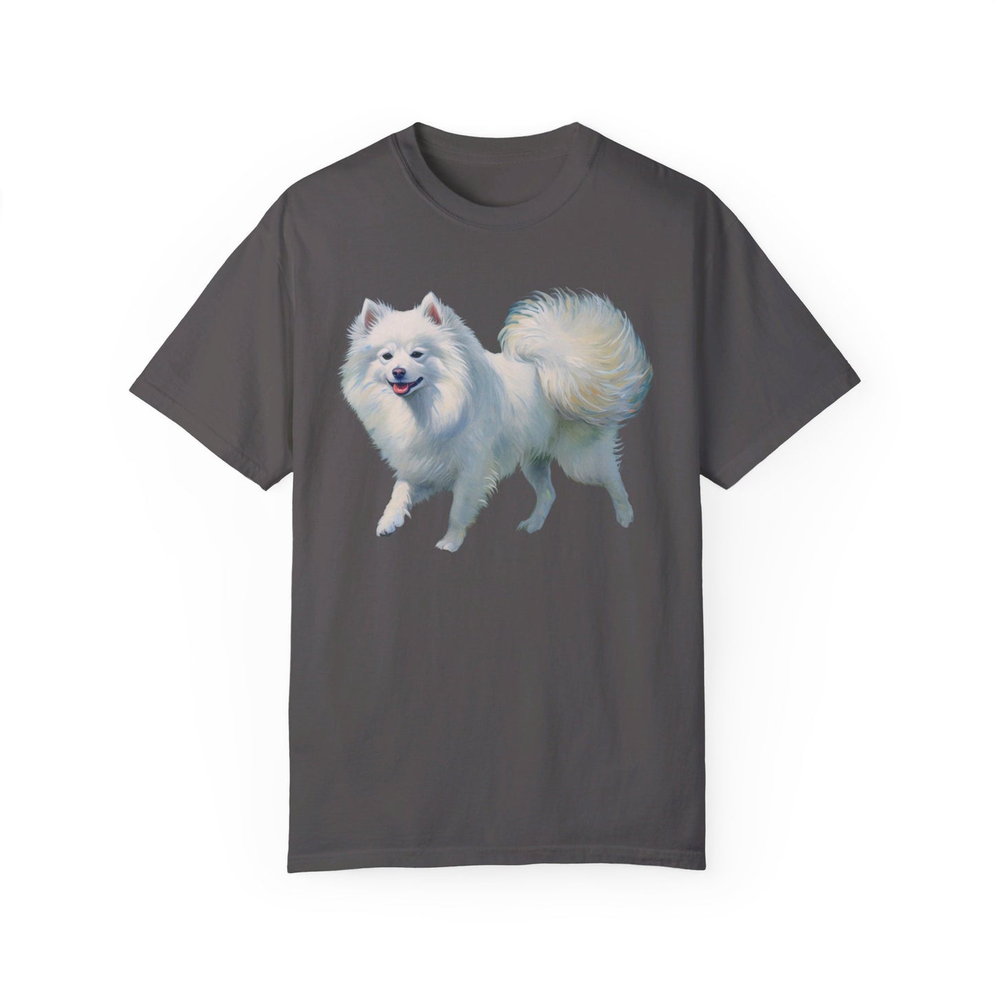 Japanese Spitz - Unisex Relaxed Garment-Dyed T-shirt