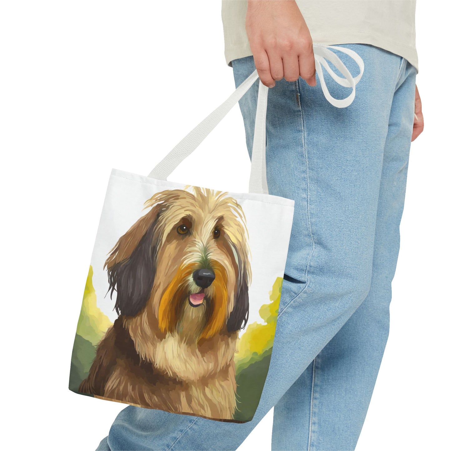Bergamasco Sheepdog Tote Bag (AOP)
