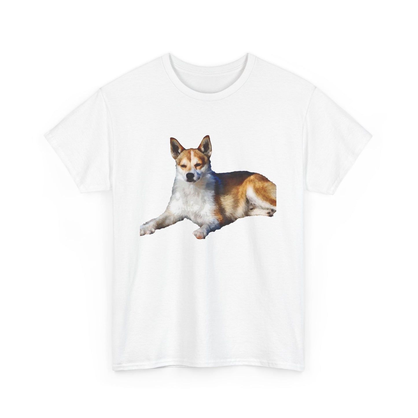 Norwegian Lundehund Unisex Heavy Cotton Tee