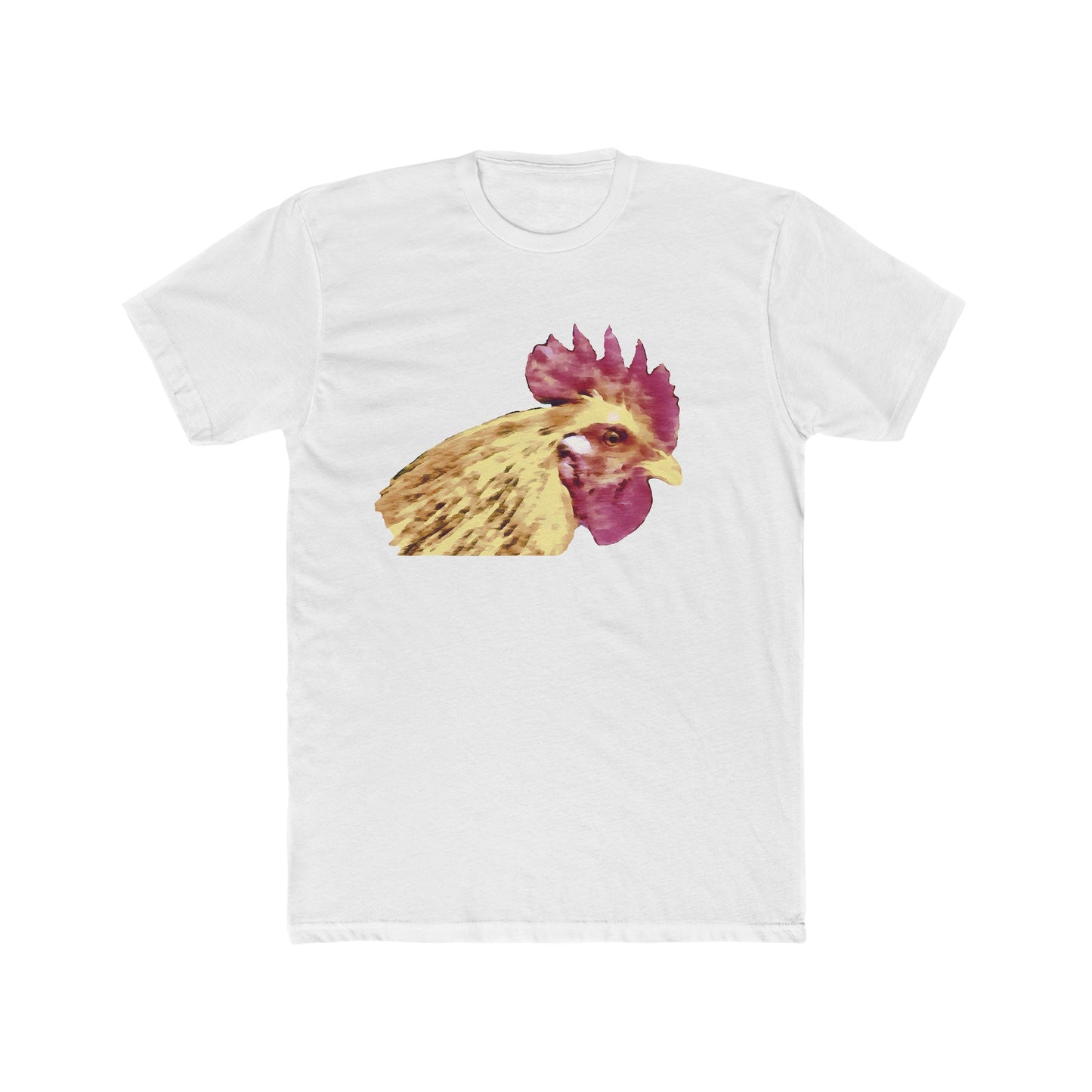 Rooster 'Spencer' -- Men's Fitted Cotton Crew Tee