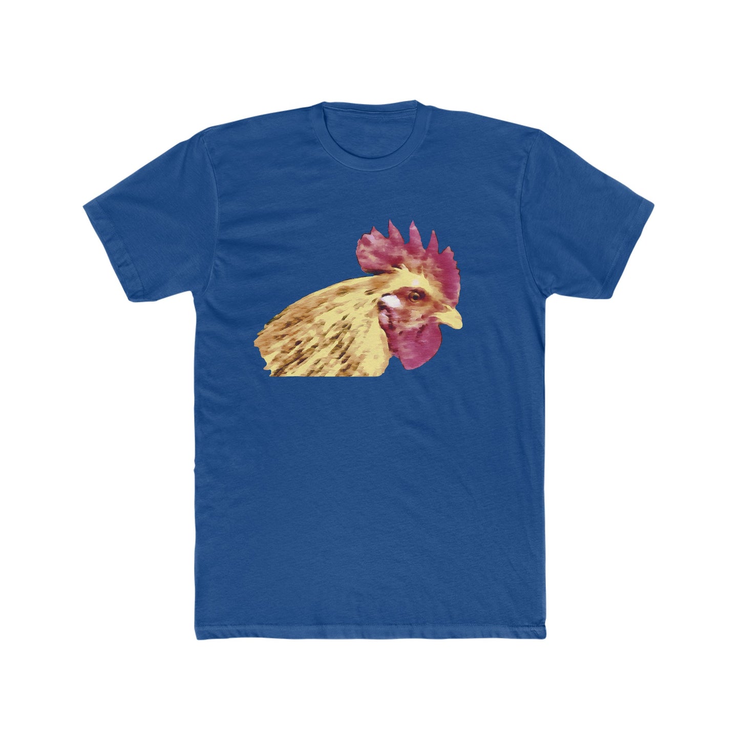 Rooster 'Spencer' -- Men's Fitted Cotton Crew Tee