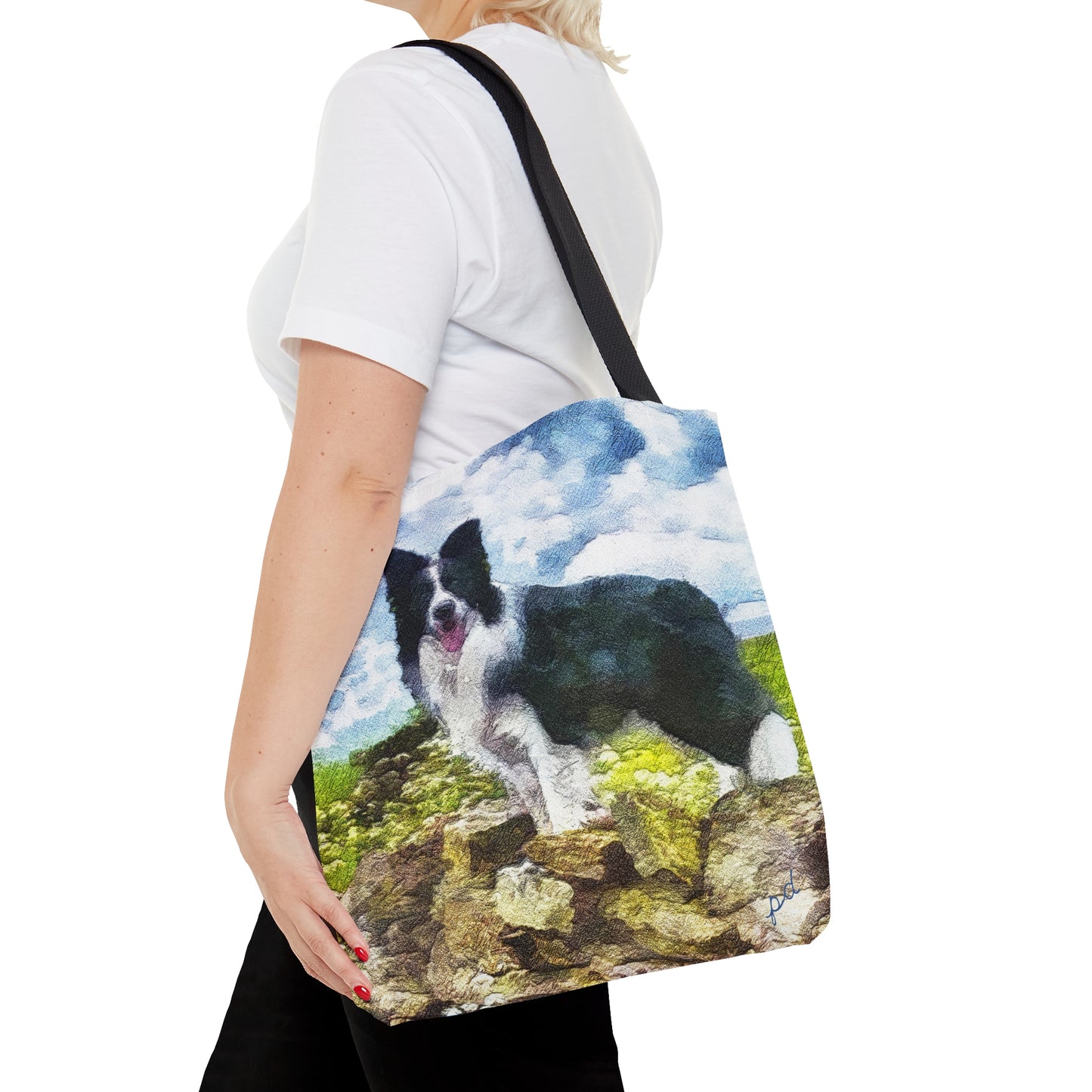 Border Collie '#1' - Tote Bag
