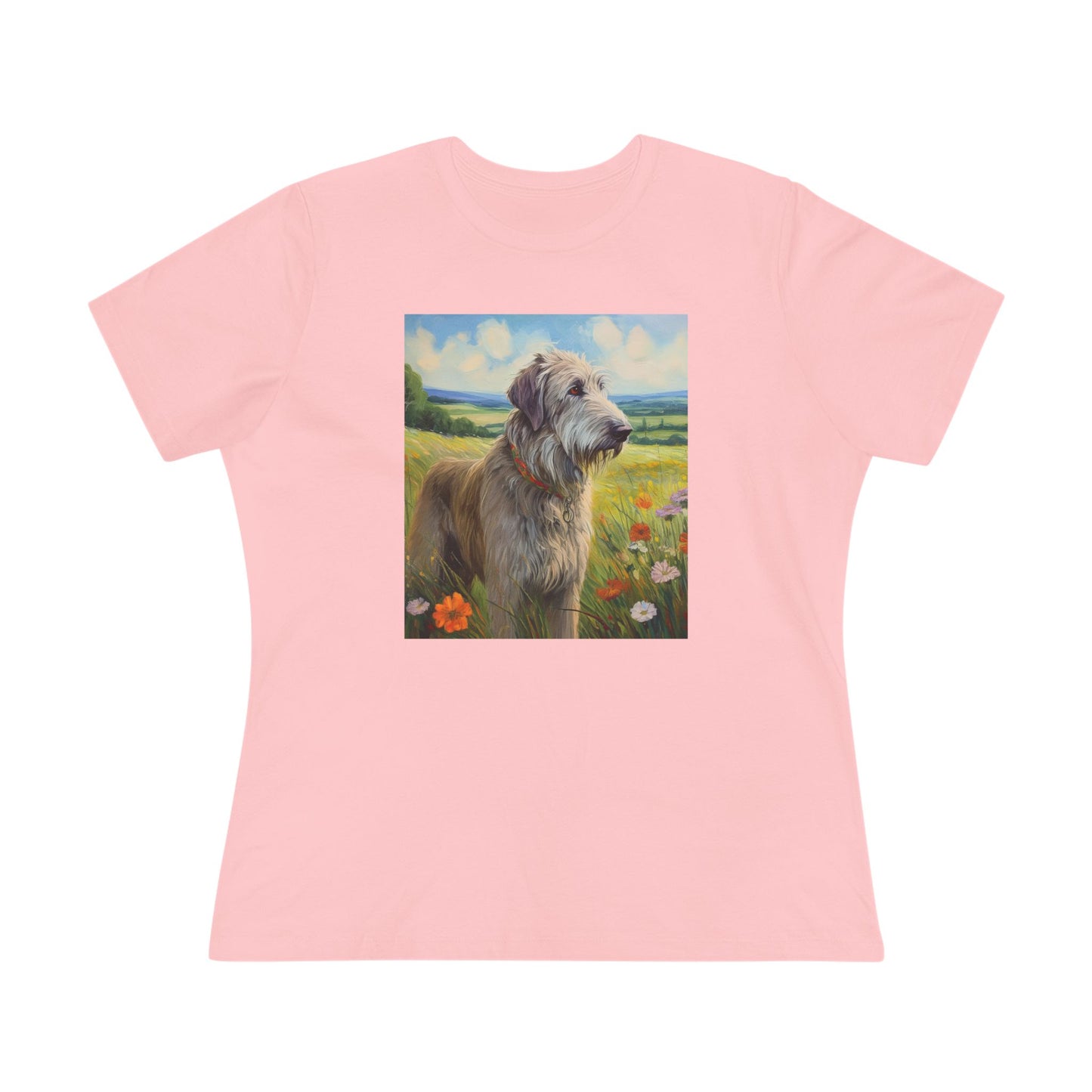 Irish Wolfhound - Women's Relaxed Fit Cotton Tee