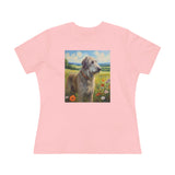 Irish Wolfhound - Women's Relaxed Fit Cotton Tee