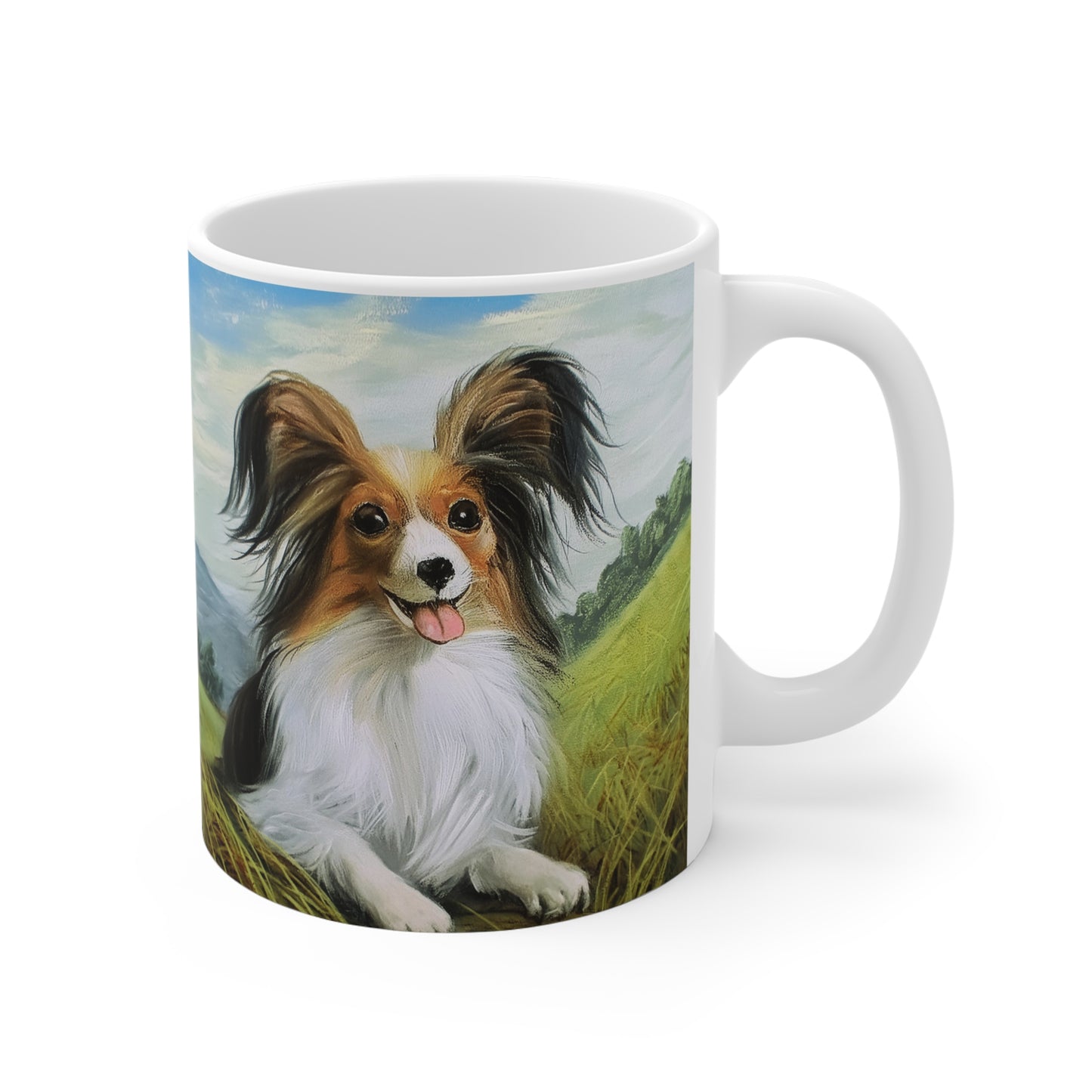 Papillon #2 - Ceramic Mug 11oz