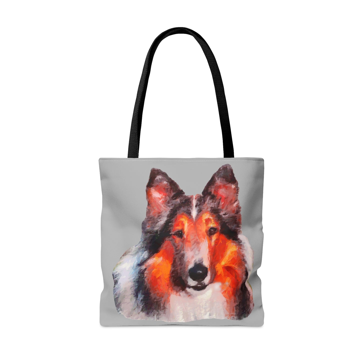 Rough Coated Collie Tote Bag