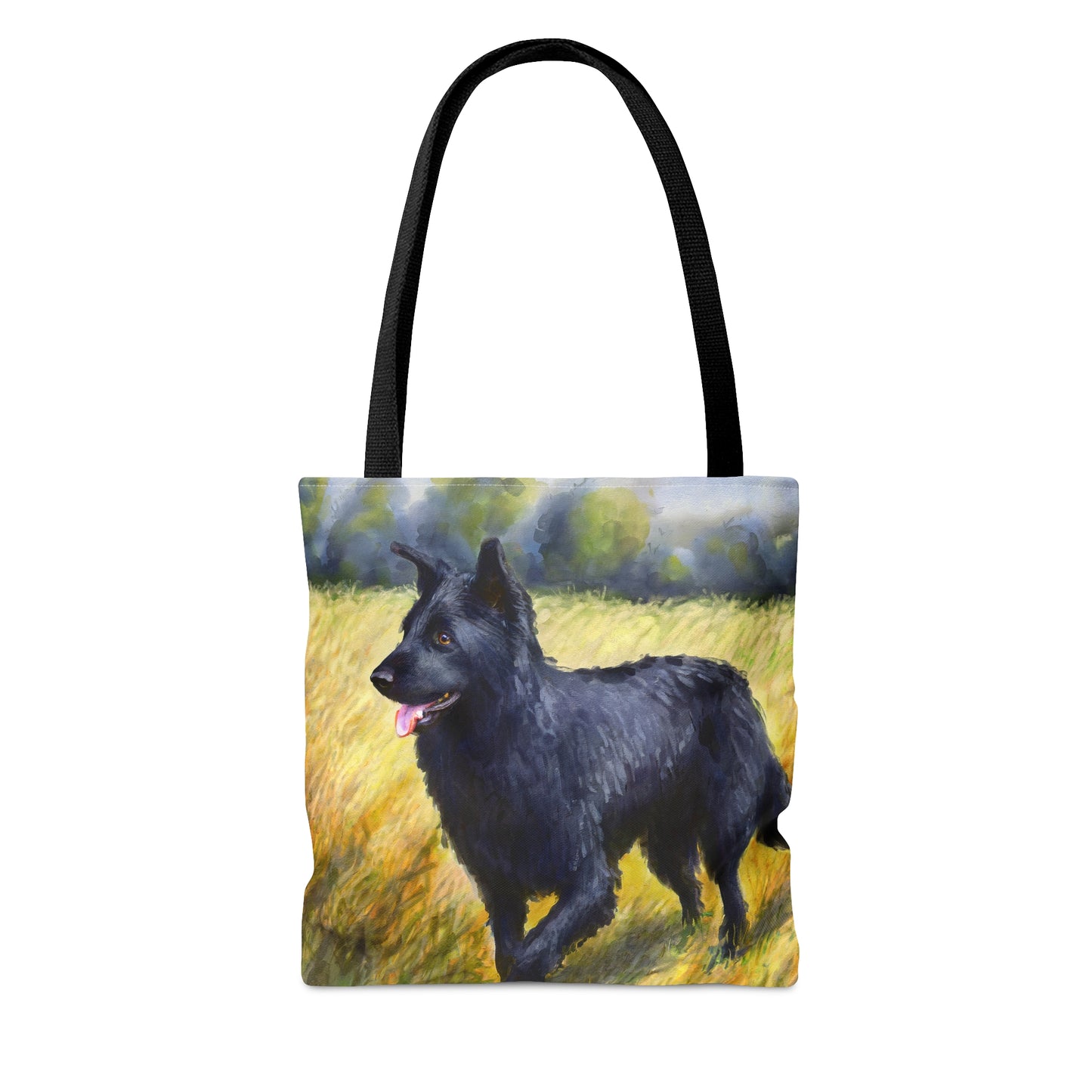 Mudi - Herding Dog Canvas Tote Bag