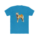 Akita --  Men's Fitted Cotton Crew Tee