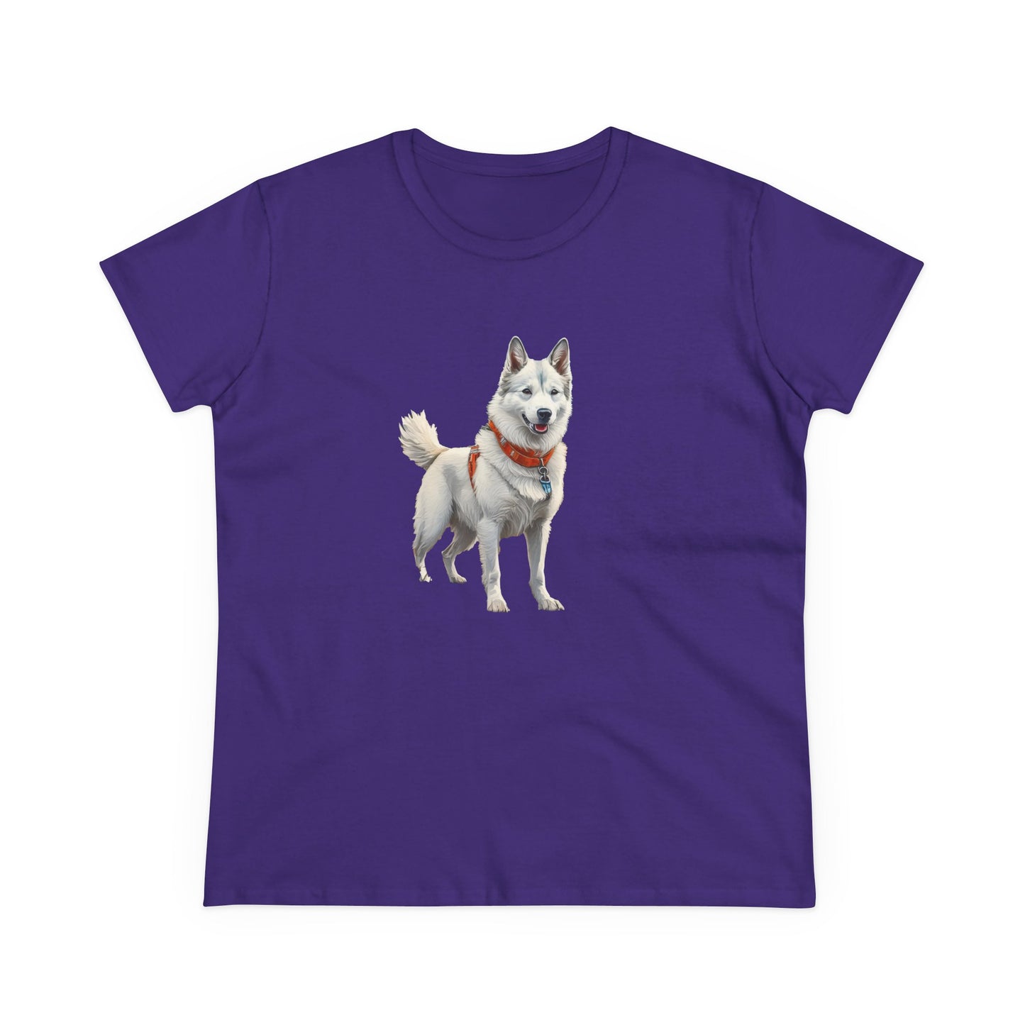Yakutian Laika Women's Midweight Cotton Tee