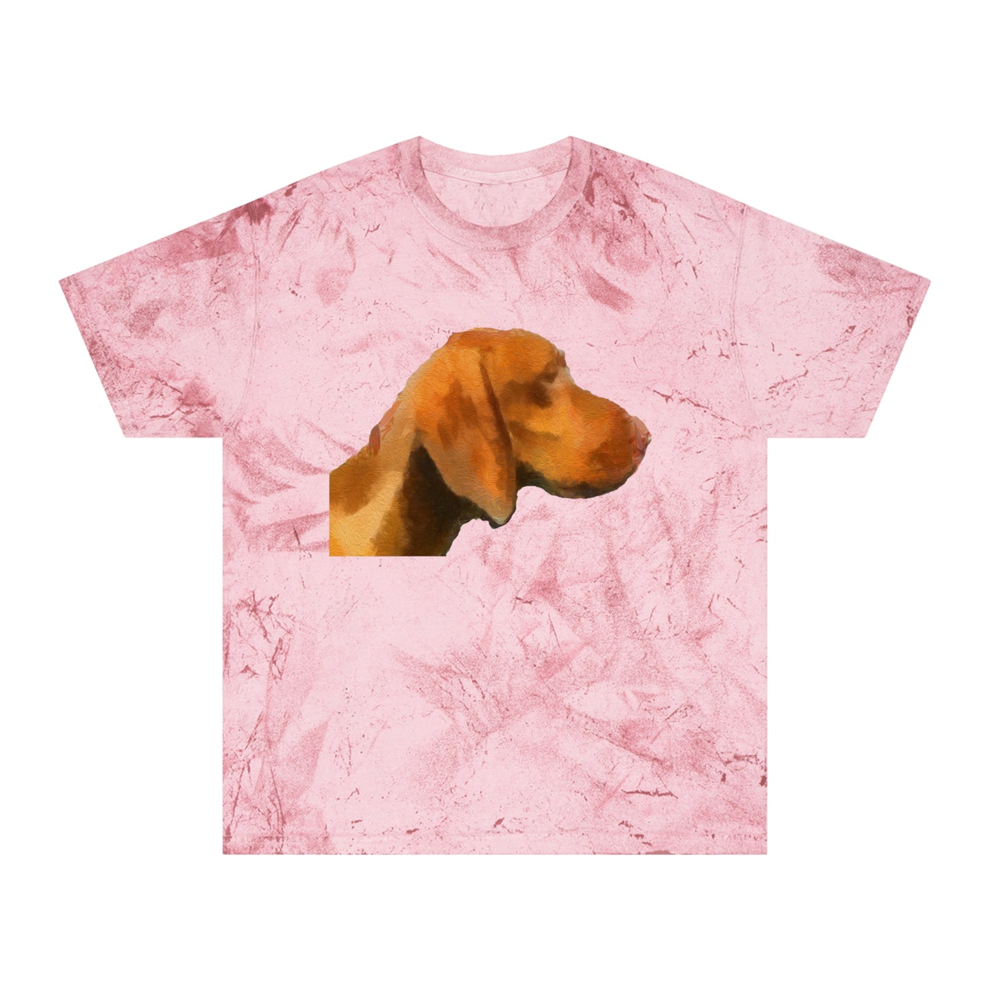 Hungarian Vizsla 'Bela' Unisex Cotton - Color Blast T-Shirt