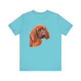 Redbone Coonhound Unisex Jersey Short Sleeve Tee
