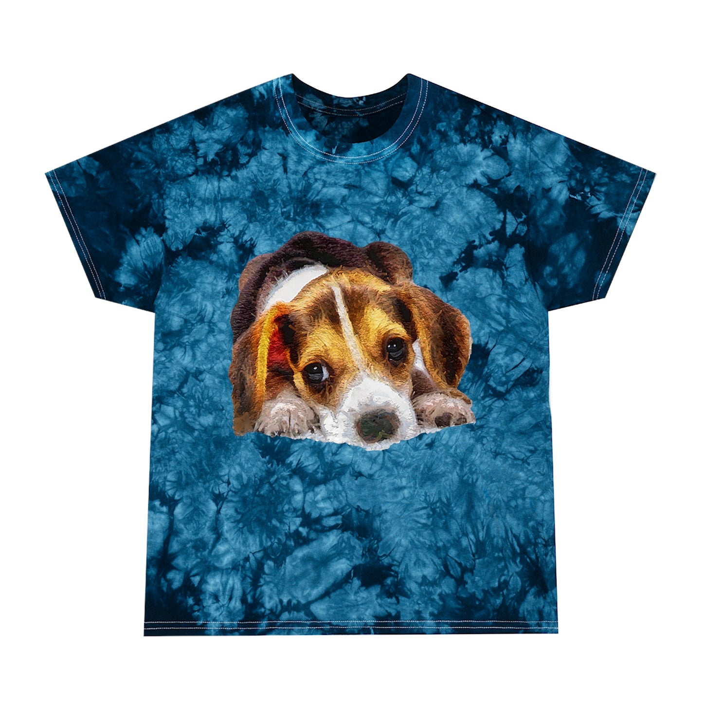 Beagle 'Daisy Mae' Enchanting Tie-Dye Tee