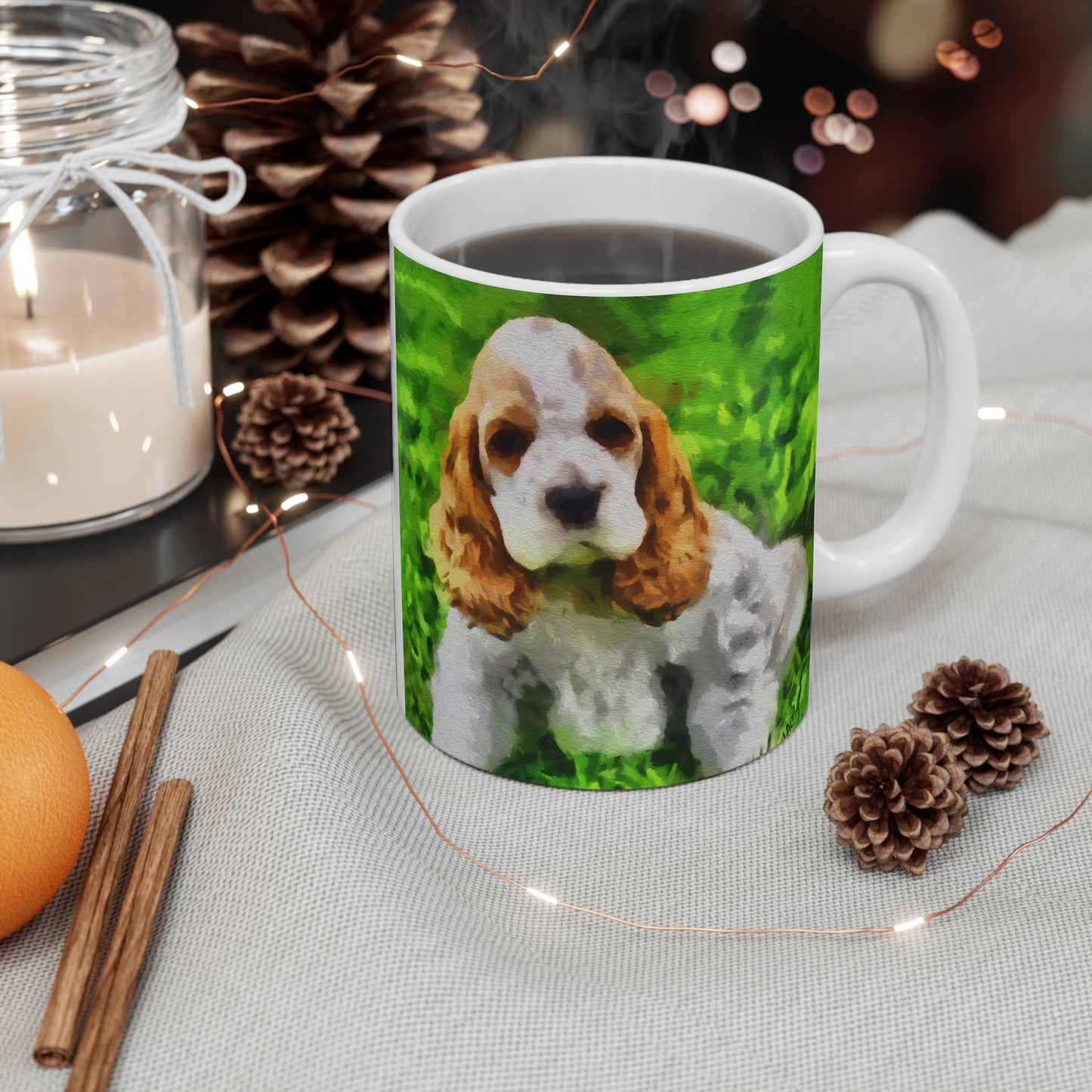 Cocker Spaniel 'Hogan' Ceramic Mug 11oz