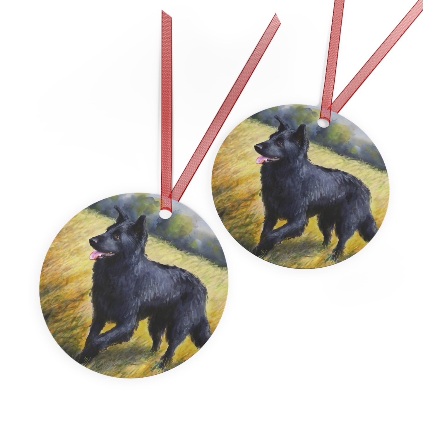 Mudi Metal Ornaments