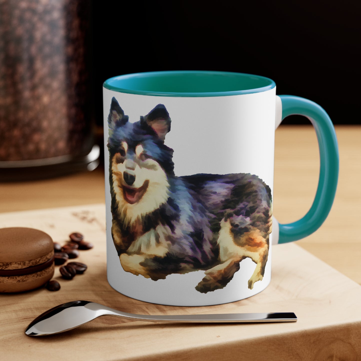 Finnish Lapphund Accent Coffee Mug, 11oz