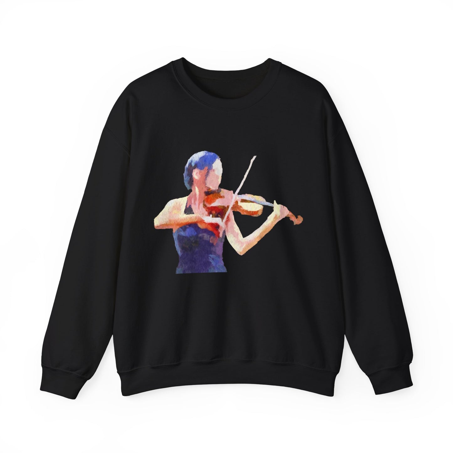 Violin 'The Bowist' Unisex 50/50 Crewneck Sweatshirt