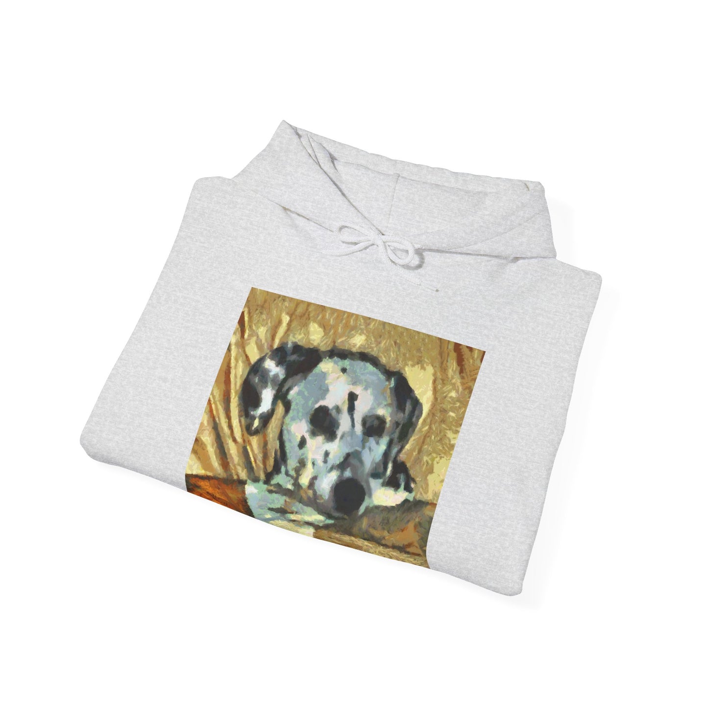 Dalmatian 'Breakfast Time' Unisex Hooded Sweatshirt
