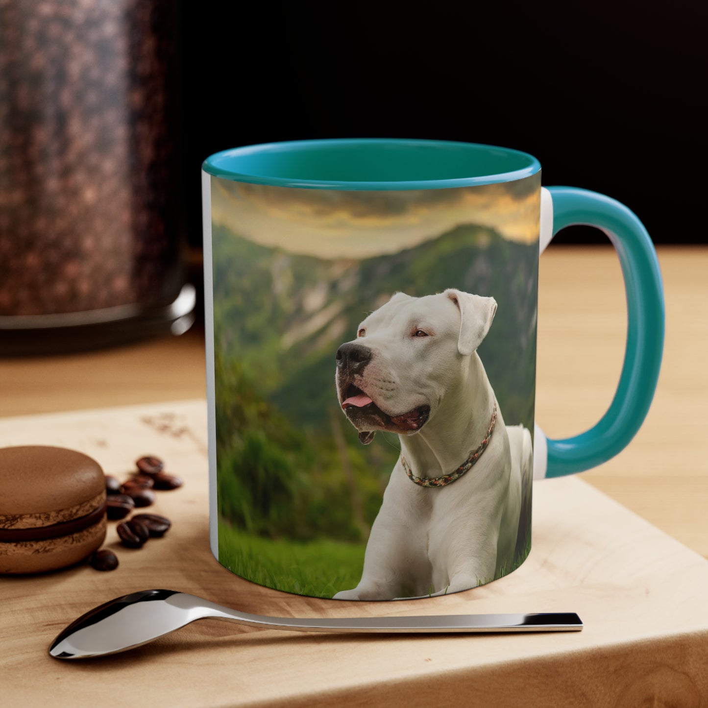Dogo Argentino 11oz Ceramic Accent Mug