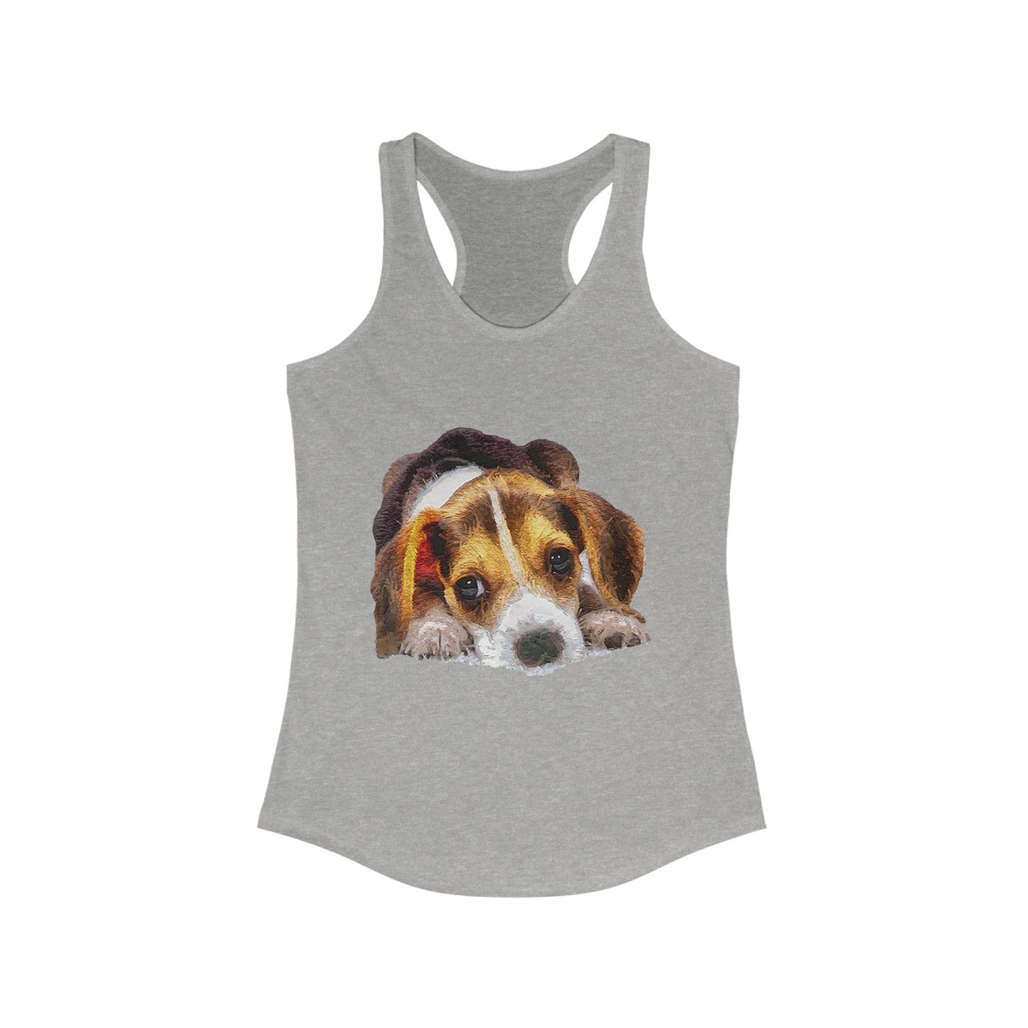 Beagle 'Daisy Mae' - Whimsical Women's Racerback Tank