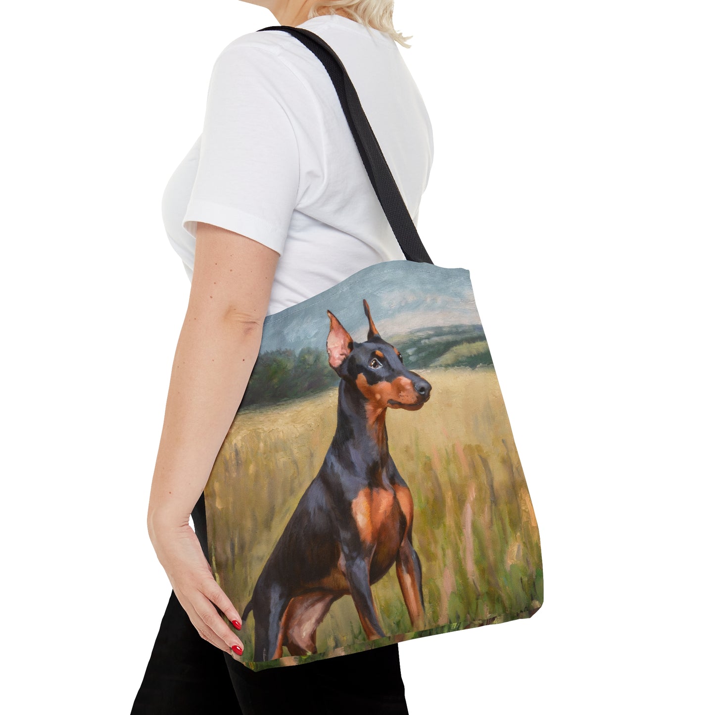 German Pinscher All-Over Print Tote Bag