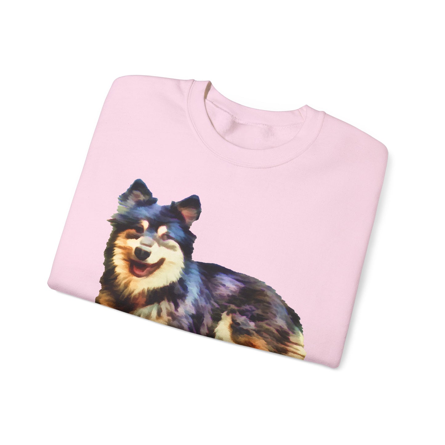 Finnish Lapphund Unisex 50/50 Crewneck Sweatshirt