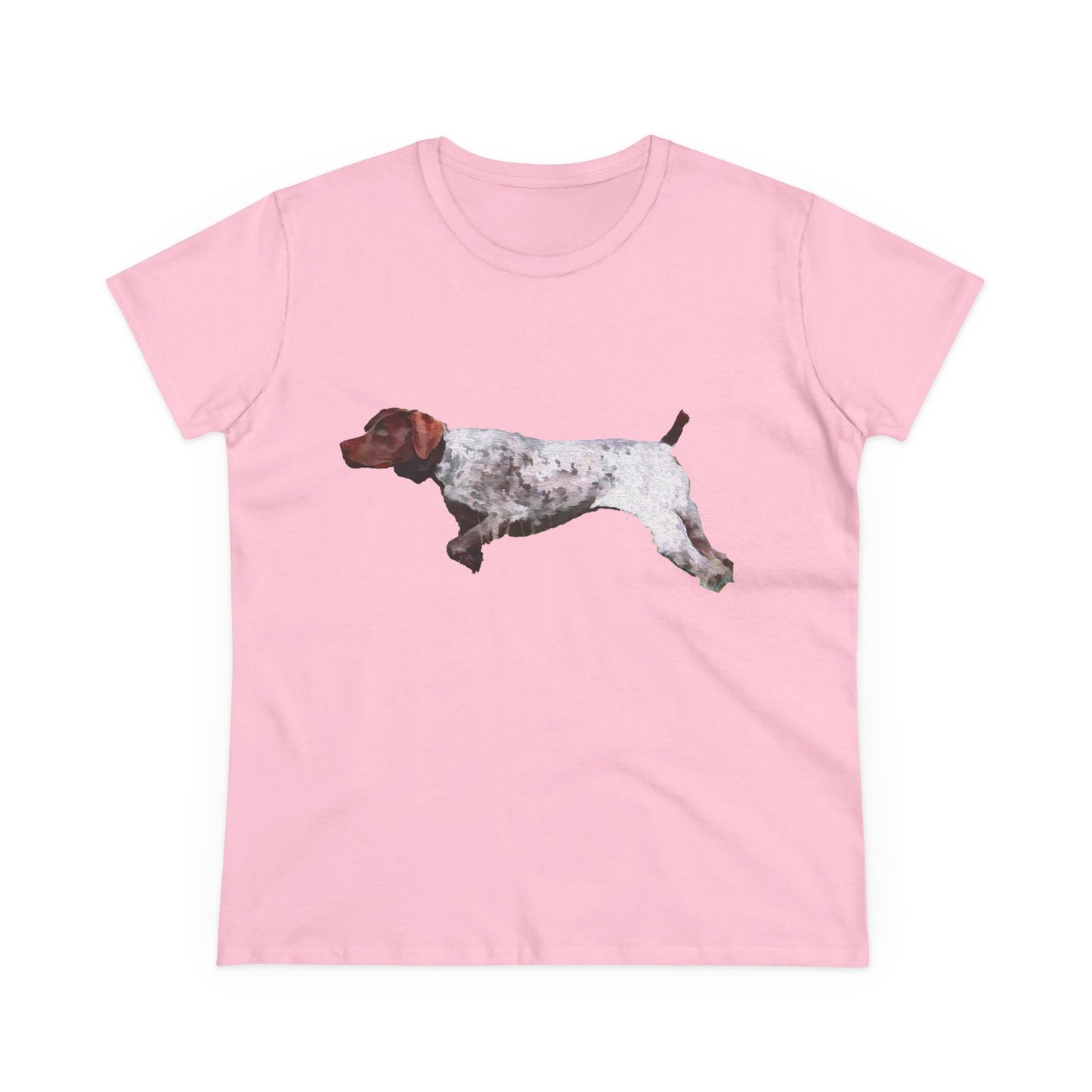 On Point Women's Midweight Cotton Tee for German Shorthaired Pointers
