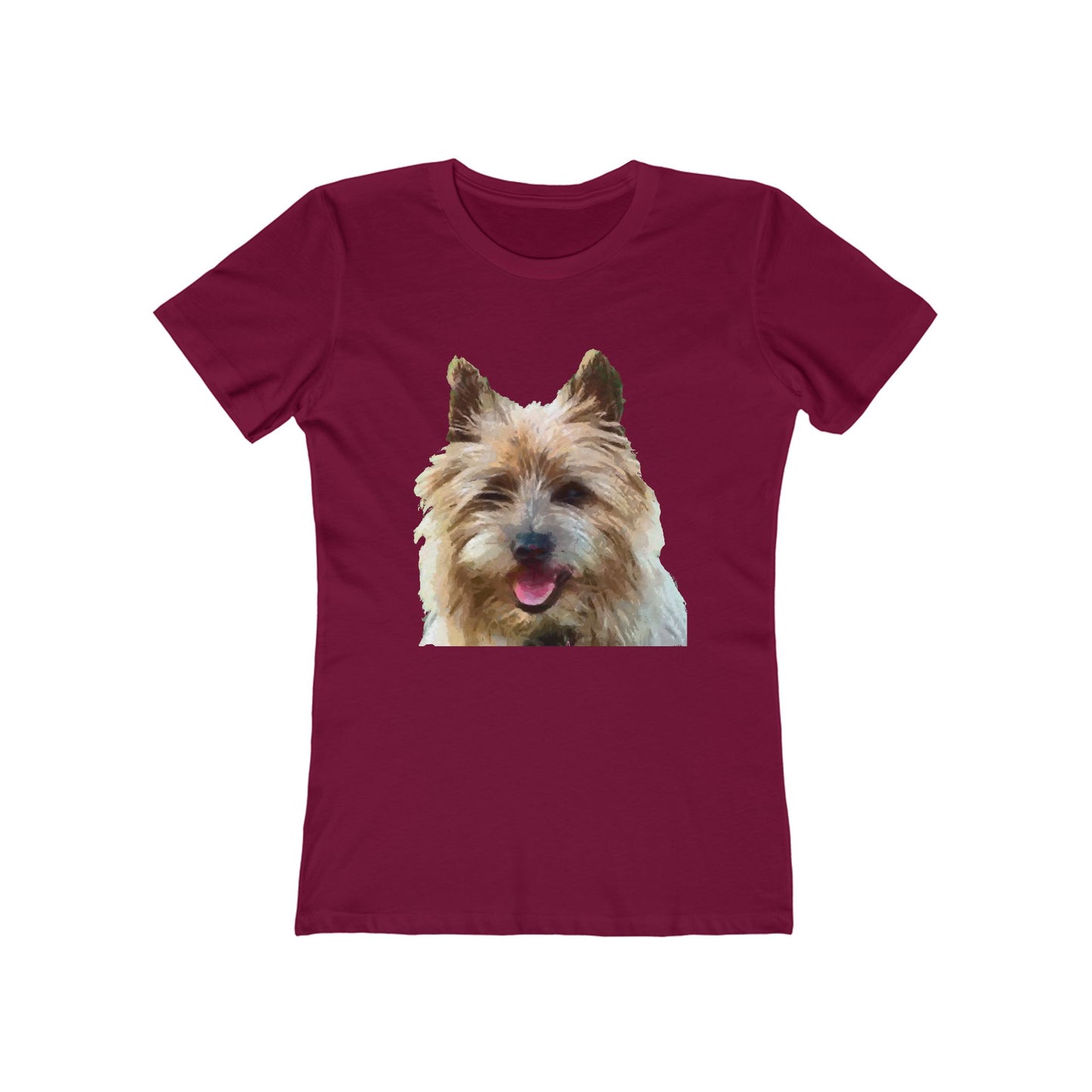 Cairn Terrier 'Toto' Slim Fitted Women's T-Shirt