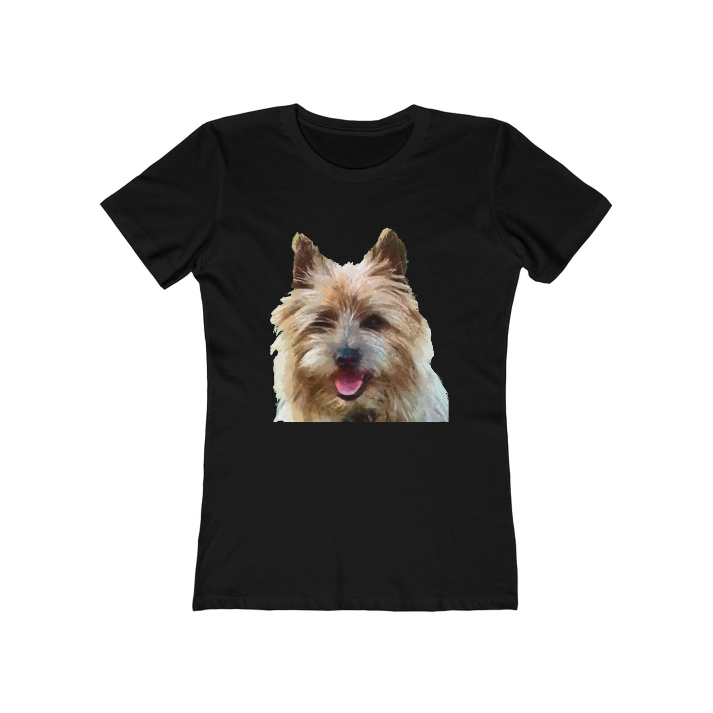 Cairn Terrier 'Toto' Slim Fitted Women's T-Shirt