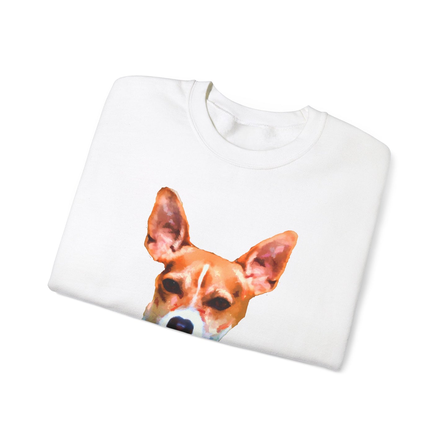 Rat Terrier Unisex 50/50 Crewneck Sweatshirt