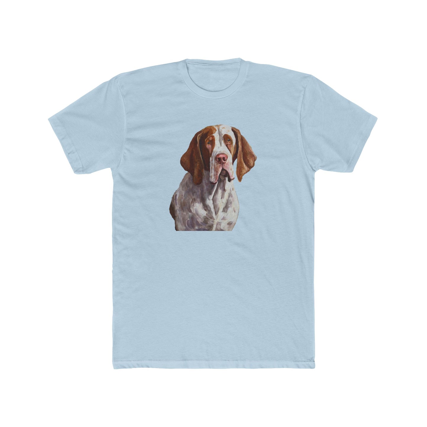 Bracco Italiano Men's Fitted Cotton Crew Tee
