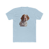 Bracco Italiano Men's Fitted Cotton Crew Tee