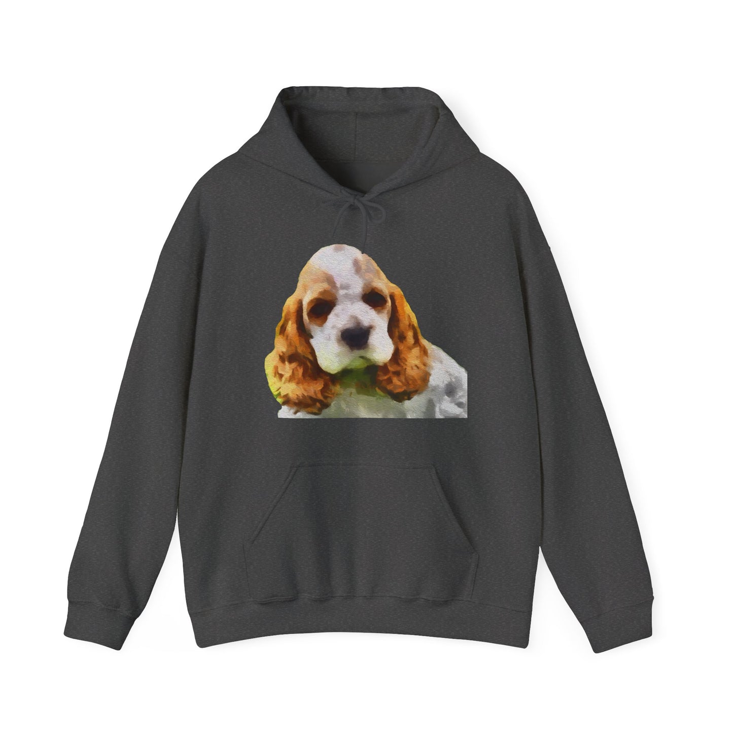 Cocker Spaniel 'Hogan' Unisex 50/50 Hooded Sweatshirt