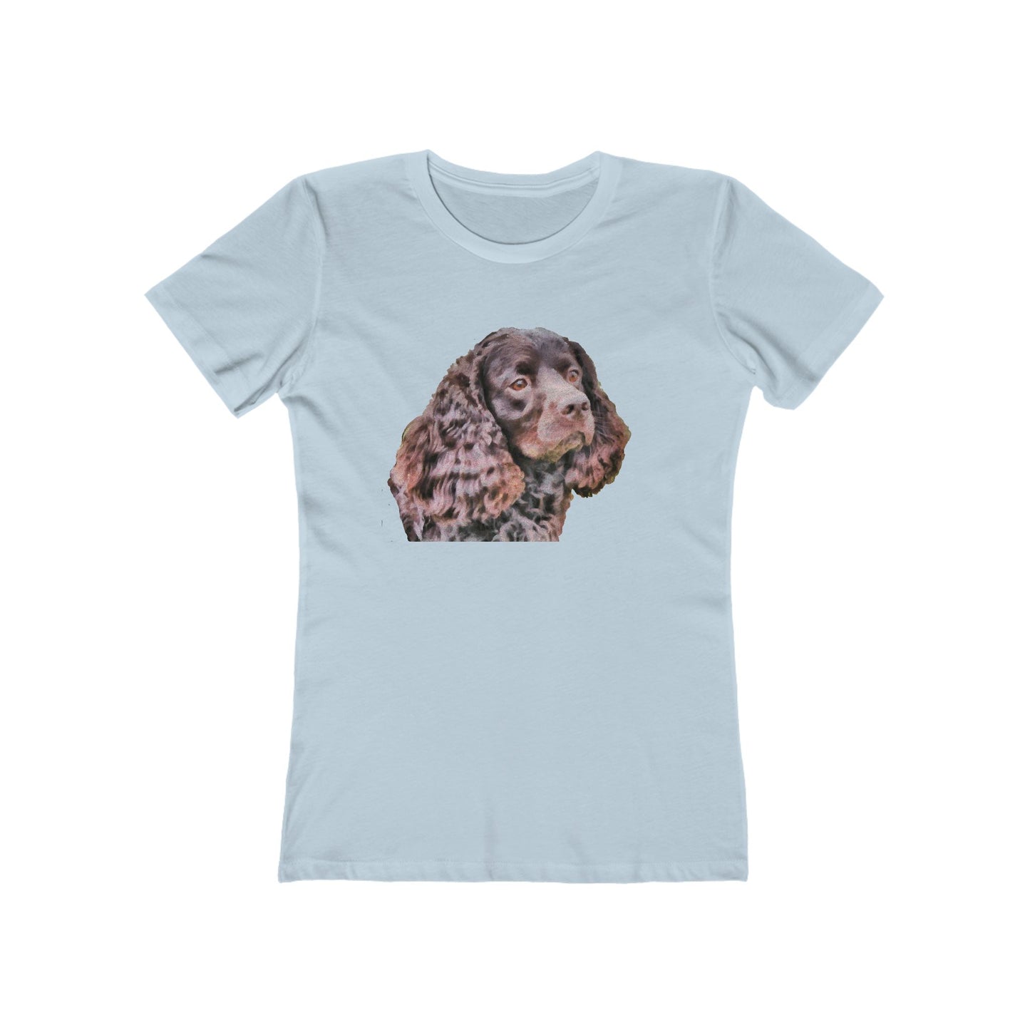 American Water Spaniel Women's Slim Fit Ringspun Cotton T-Shirt