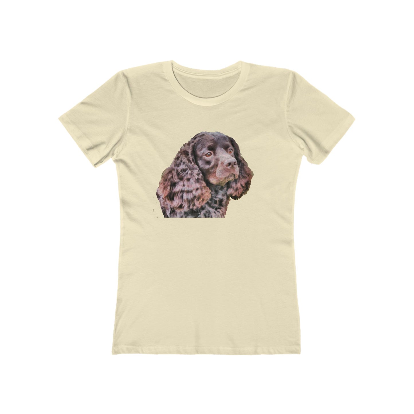 American Water Spaniel Women's Slim Fit Ringspun Cotton T-Shirt