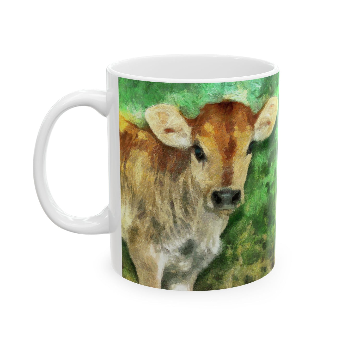 Jersey Calf - Ceramic Mug 11oz