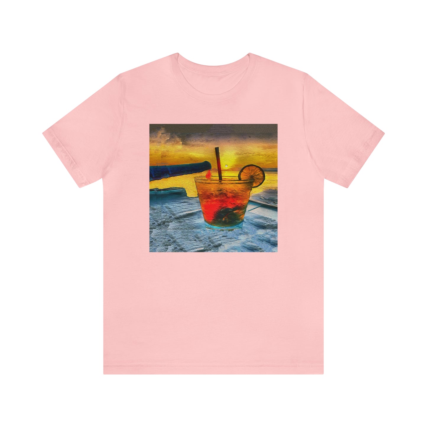 Happy Hour on Sifnos (Greece) - - Classic Jersey Short Sleeve Tee