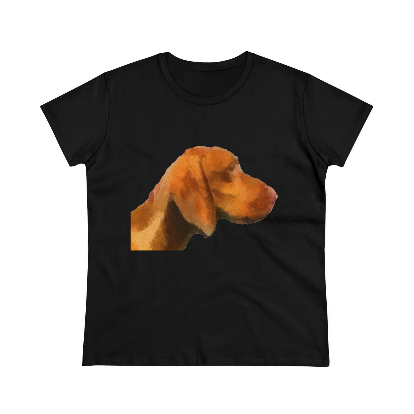 Hungarian Vizsla 'Bela' Women's Midweight Cotton Tee