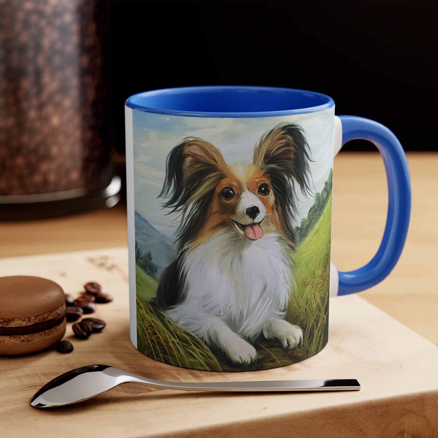 Papillon #2 - 11oz Ceramic Accent Mug