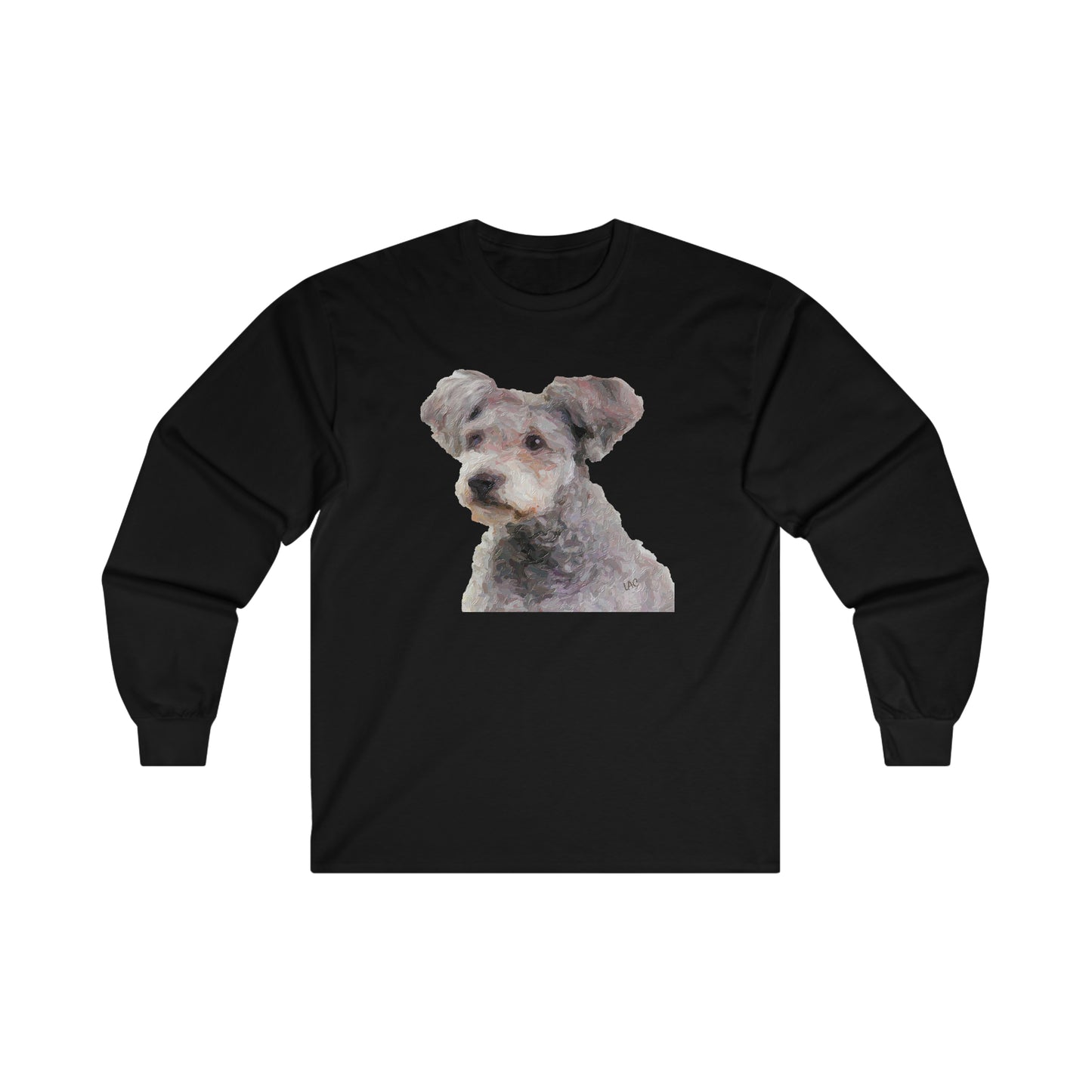 Hungarian Pumi Unisex Cotton Long Sleeve Tee