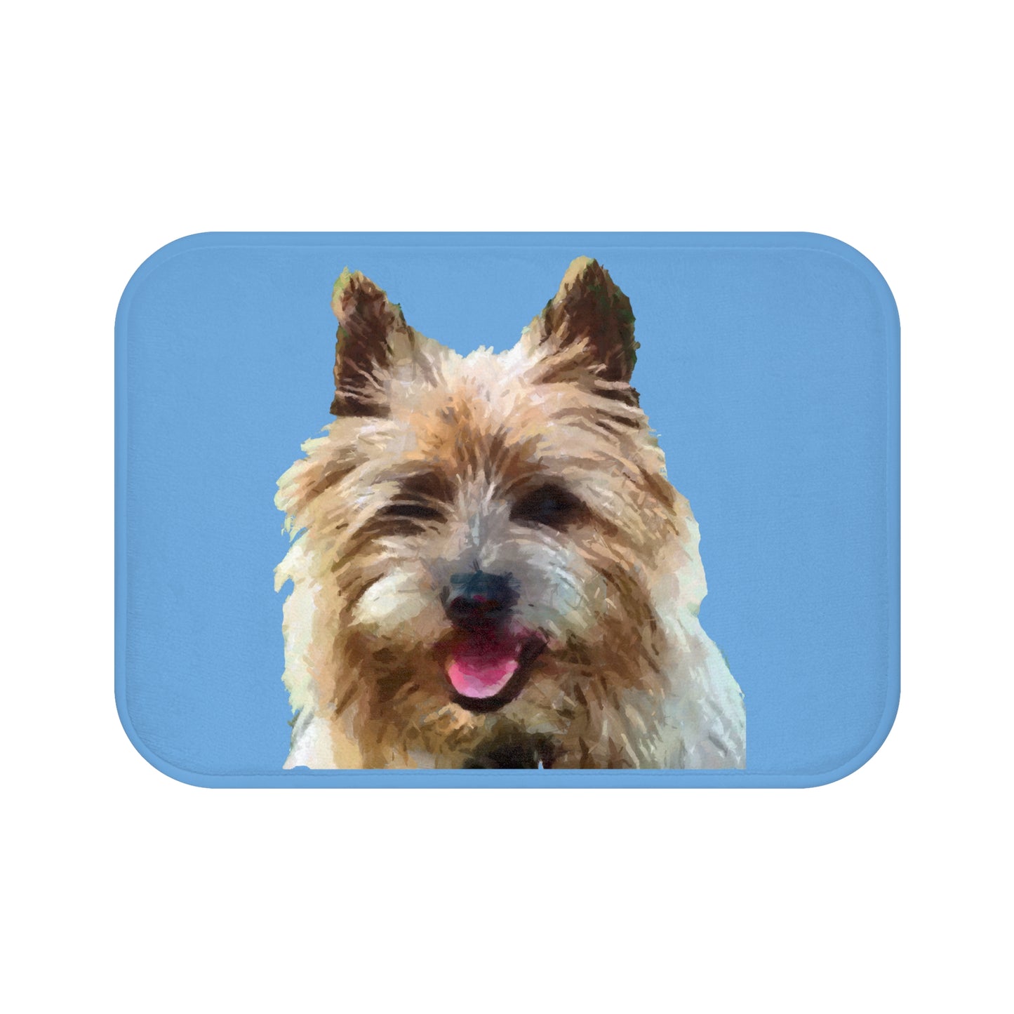 Charming Cairn Terrier Bathroom Rug Mat