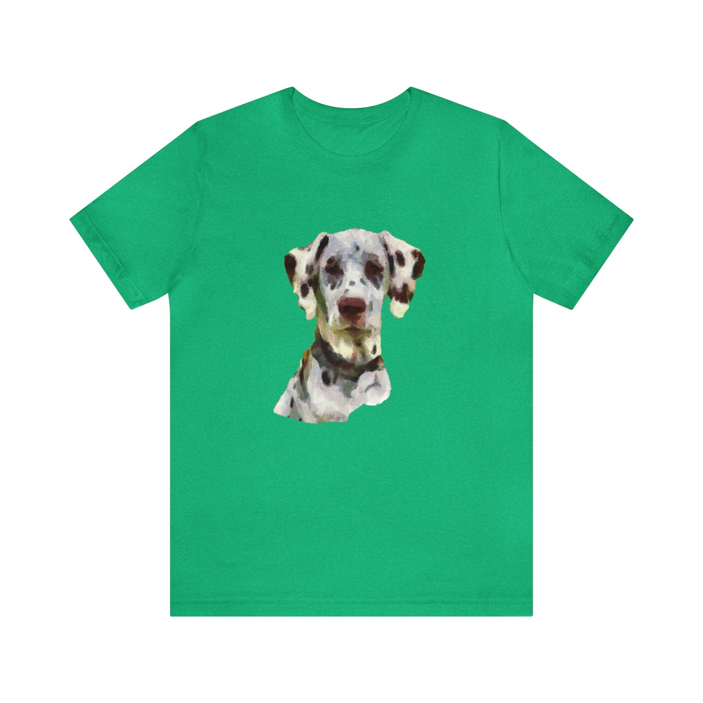 Dalmatian 'Impressionistic' - - Classic Jersey Short Sleeve Tee