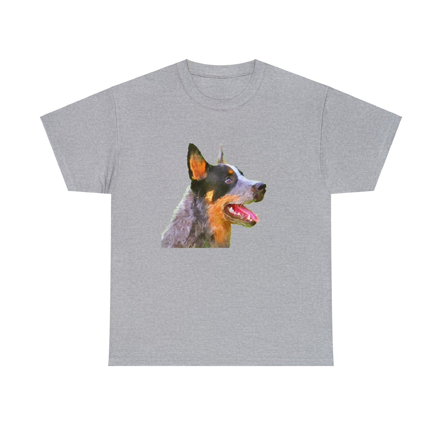 Australian Cattle Dog Blue Heeler Classic Heavy Cotton Tee