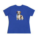 Kromfohrländer Women's Relaxed Fit Cotton Tee