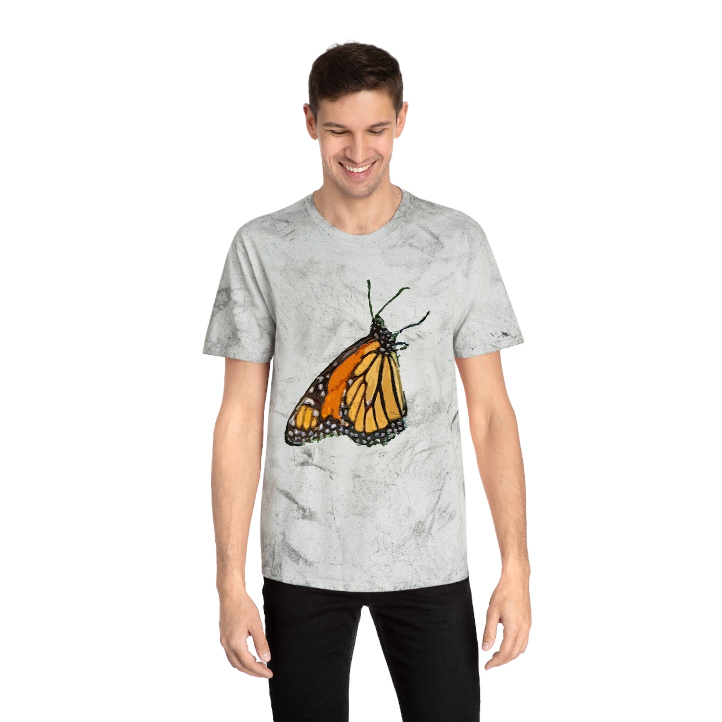 Moonarch Butterfly Unisex Cotton Color Blast T-Shirt