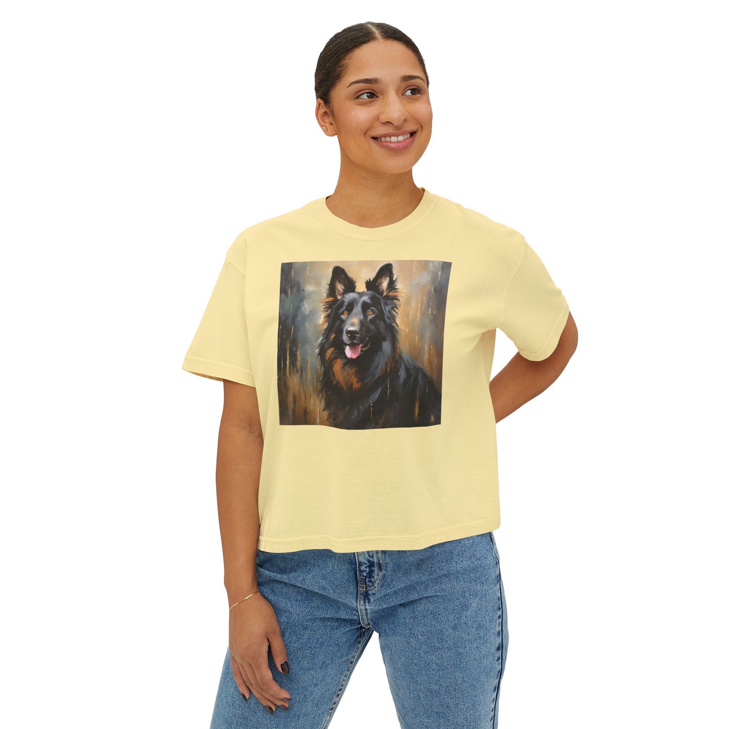 Bohemian Shepherd Women's Oversize Boxy Tee
