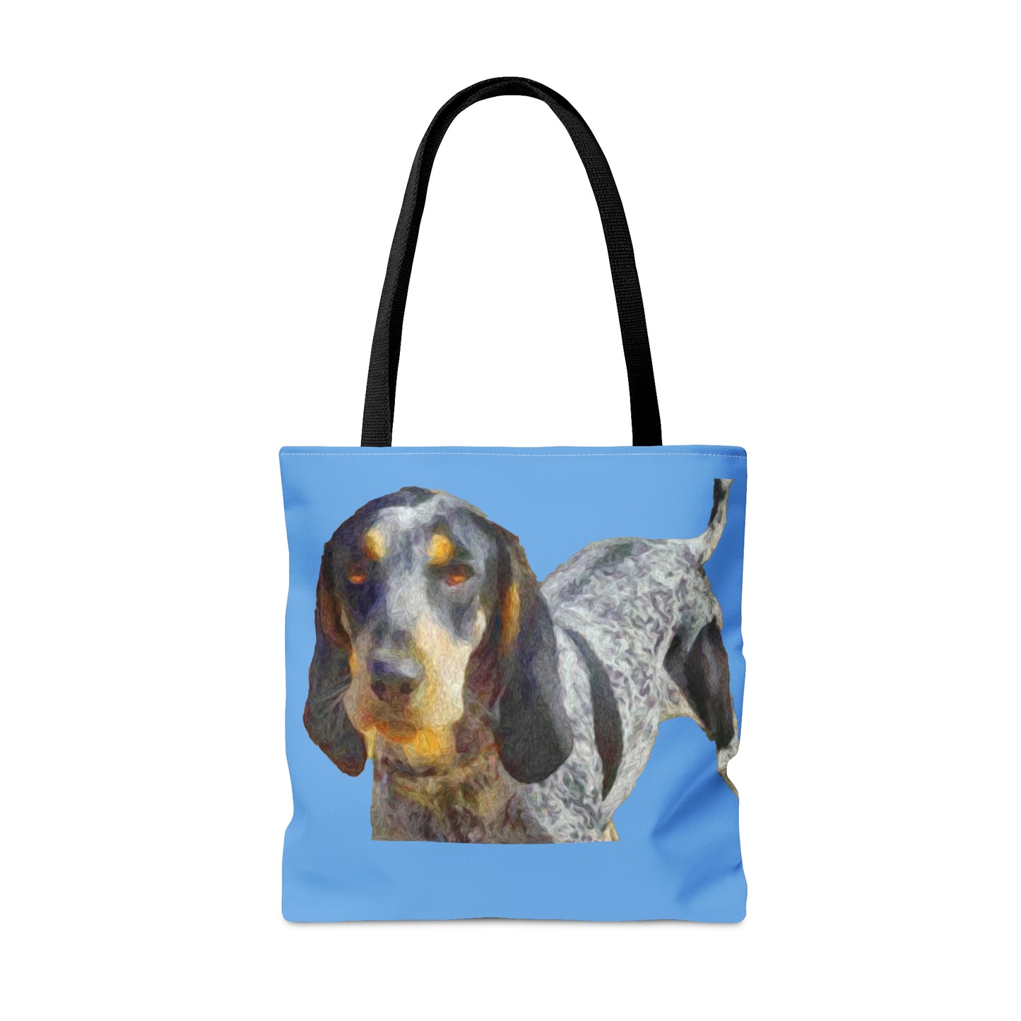 Coonhound Print Beach Tote