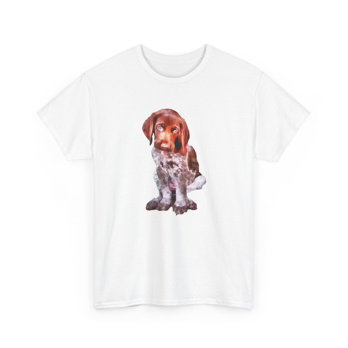 German Shorthaired Pointer 'Benny' Unisex Heavy Cotton Tee