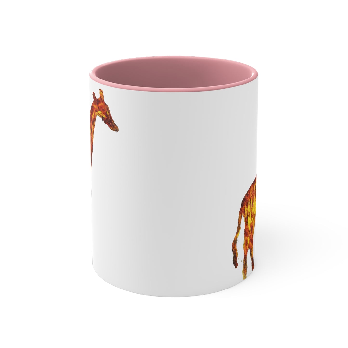 Giraffe 'Camile' Accent Coffee Mug, 11oz